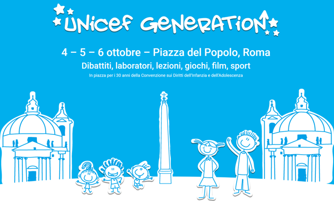 Unicef Generation 30 anni dalla Convenzione dei diritti dell'infanzia e dell'adolescenza