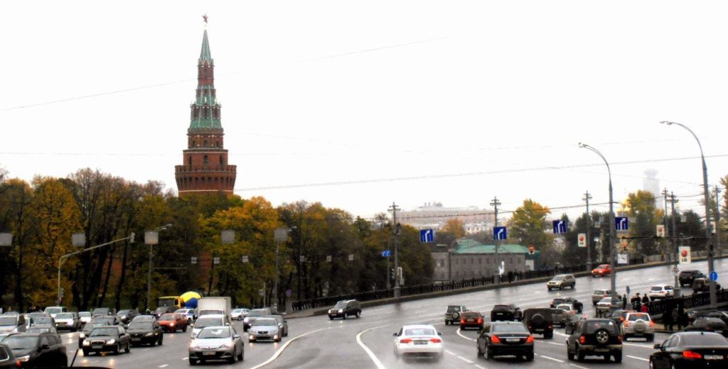 Una punta del Cremlino. Mosca, Russia